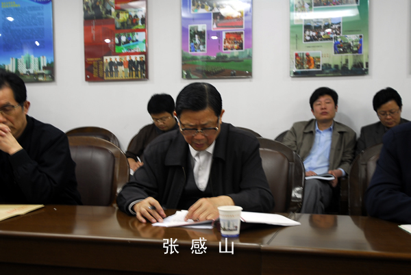 省水利厅指导检查组充分肯定学院学习实践活动